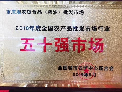 五十強市場（2018）